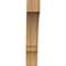 Ekena Millwork 6"W x 26"D x 32"H Balboa Rough Sawn Knee Brace, Western Red Cedar BRC06X26X32BOA00RWR - alternate 2